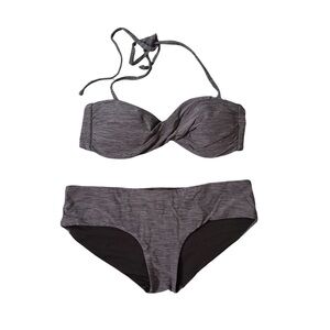 H&M Gray Mark Heather Women's Bikini Set Size 8